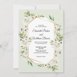 Einladung zu Hochzeiten von Milchprodukten und wei