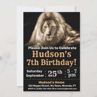 Einladung zu Lion Geburtstag