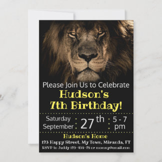 Einladung zu Lion Geburtstag