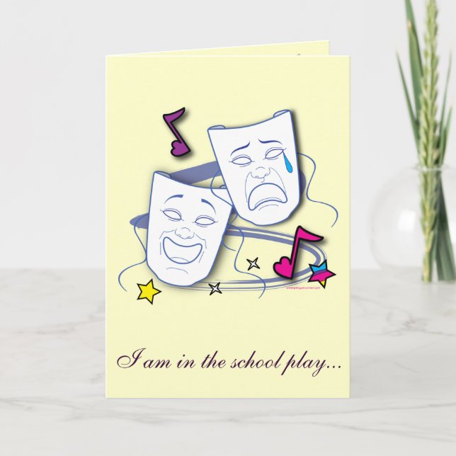 Einladung zu Schulspielen: Anpassbar (Vorderseite)