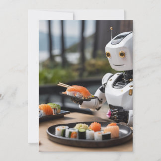 Einladung zu Sushi-Robotern