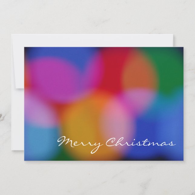 Einladung zu Weihnachten (Vorderseite)