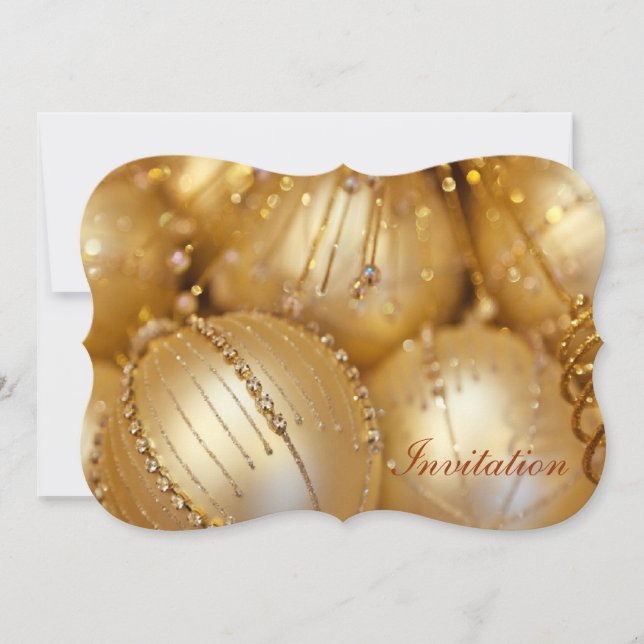 Einladung zu Weihnachten (Vorderseite)