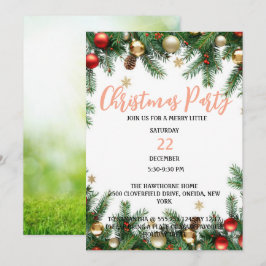 Einladung zu Weihnachten, Feierabend Einladung