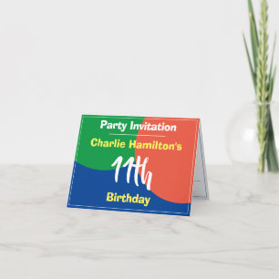 Einladung zum 11. Geburtstag