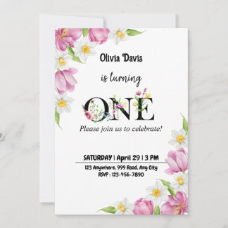 Einladung zum 1. Geburtstag