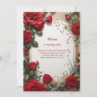 Einladung zum 1. Geburtstag