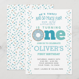 Einladung zum 1. Geburtstag