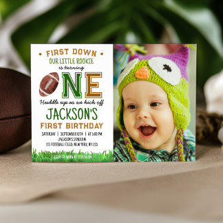 Einladung zum 1. Geburtstag im ersten Jahr