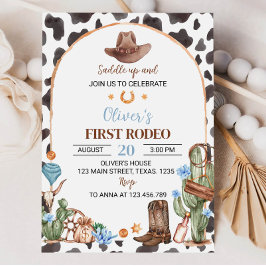 Einladung zum 1. Geburtstag im Highland Cowboy ein