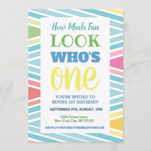 Einladung zum 1. Geburtstag Sprichwort