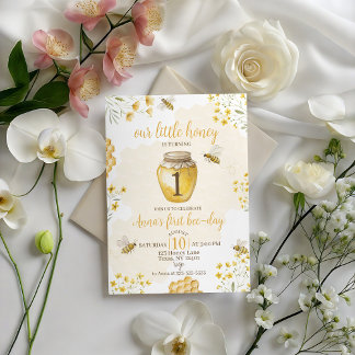 Einladung zum 1. Geburtstag von Our Little Honey