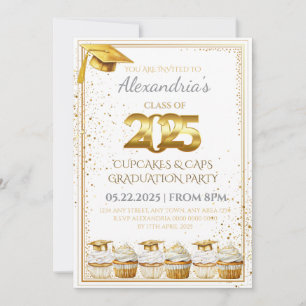 Einladung zum 2025 Cupcakes & Caps-Abschluss