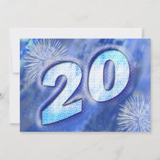 Einladung zum 20. Geburtstag