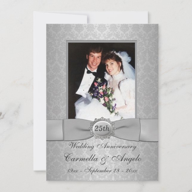 Einladung zum 25. Jahrestag (Vorderseite)