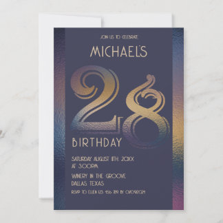 Einladung zum 28. Geburtstag