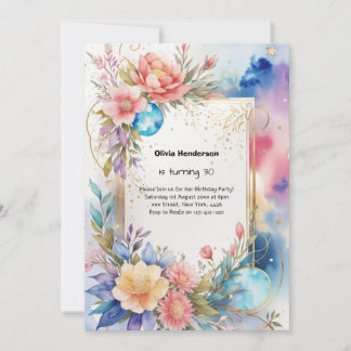 Einladung zum 30. Geburtstag