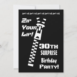 Einladung zum 30. Geburtstag