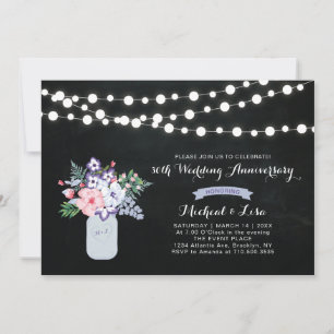 Einladung zum 30. Hochzeitstag mit Tafel