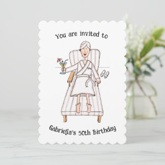 Einladung zum 50. Geburtstag oder jedem anderen Al
