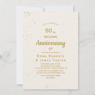 Einladung zum 50-jährigen Jubiläum von Gold & Crem