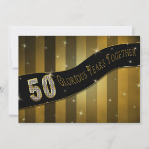 Einladung zum 50. Jubiläum - Glorreiche Jahre