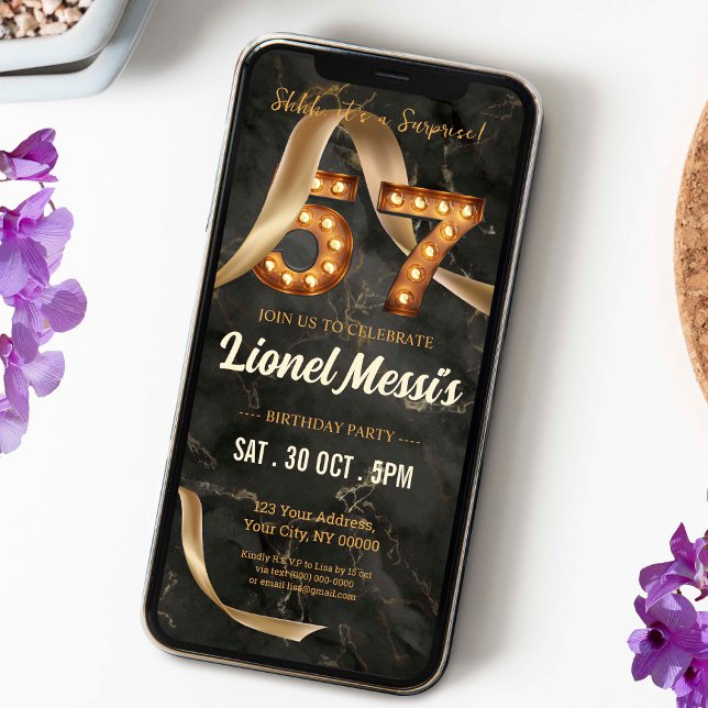 Einladung zum 57. Geburtstag (Von Creator hochgeladen)