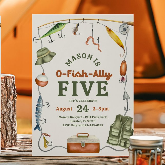 Einladung zum 5. Geburtstag von Fischen (Von Creator hochgeladen)