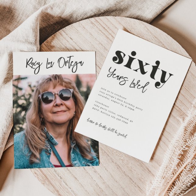 Einladung zum 60. Geburtstag | Foto 60. Geburtstag (Von Creator hochgeladen)