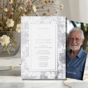 Einladung zum 60. Hochzeitstag Diamond