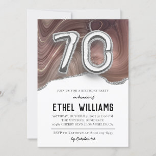 Einladung zum 70. Geburtstag