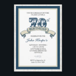 Einladung zum 70. Geburtstag<br><div class="desc">Einladung zum 70. Geburtstag</div>