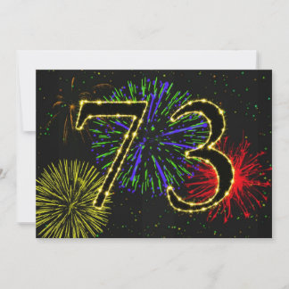 Einladung zum 73. Geburtstag