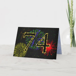 Einladung zum 74. Geburtstag