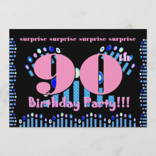 Einladung zum 90. Geburtstag