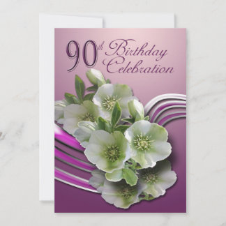 Einladung zum 90. Geburtstag