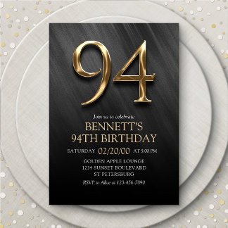 Einladung zum 94. Geburtstag