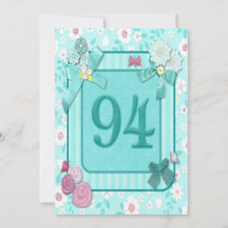 Einladung zum 94. Geburtstag