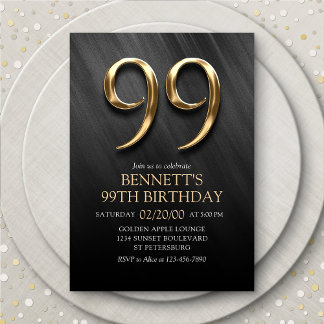 Einladung zum 99. Geburtstag