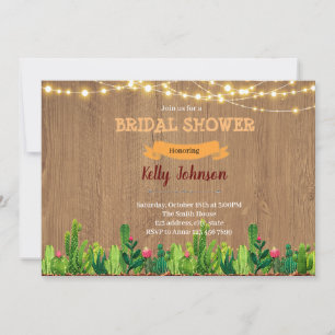 Einladung zum Abschluss Cactus