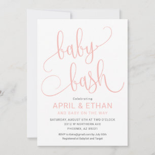 Einladung zum Baby Bash, Einladung zur Dusche