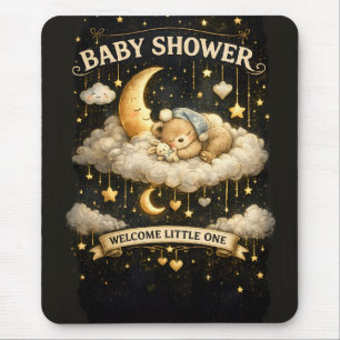 Einladung zum Baby-Shower-Abenteuer Mousepad