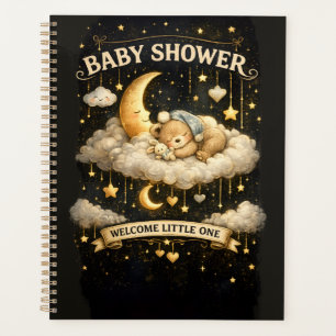 Einladung zum Baby-Shower-Abenteuer Planer