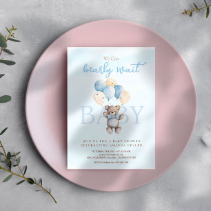 Einladung zum Baby Wait Baby Shower