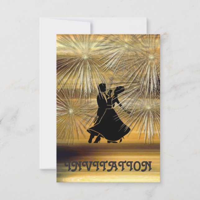 Einladung zum Ball-Karneval (Vorderseite)