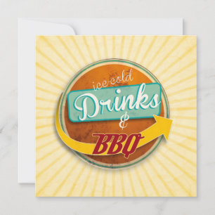 Einladung zum BBQ im 50er-Jahre-Style