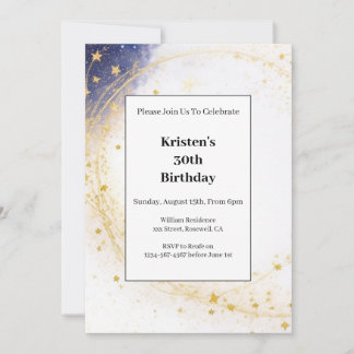 Einladung zum Celestial Geburtstag