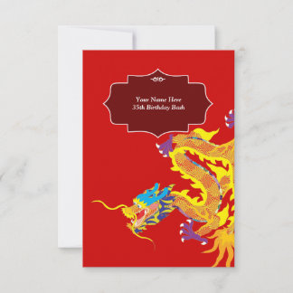 Einladung zum chinesischen Drachen