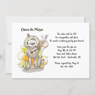 Einladung zum Cinco de Mayo Sänger