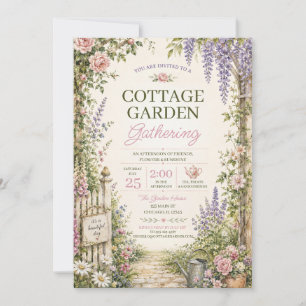Einladung zum Cottage-Garten-Treffen zum Bearbeite